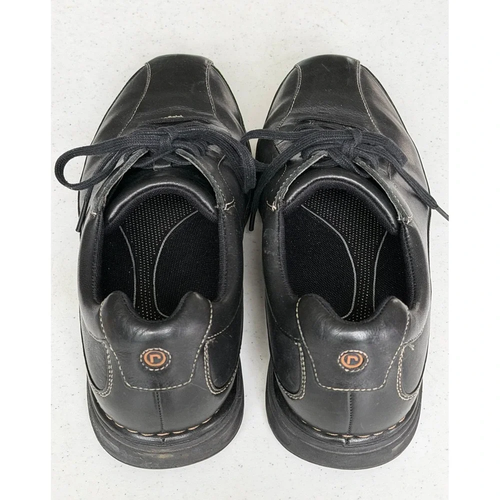 Rockport Signature Series Black Leather Oxfords Men's Size 9W Shoes Comfort
